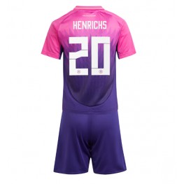Duitsland Benjamin Henrichs #20 Uit tenue Kids EK 2024 Korte Mouw (+ Korte broeken)